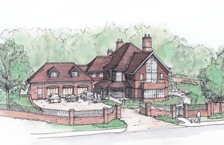 Concept for bespoke residence in Sevenoaks min