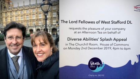 Diverse Abilities Splash Appeal at the House of Commons