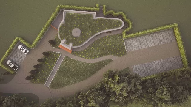 SK28 Tasting Centre Site Plan 3D