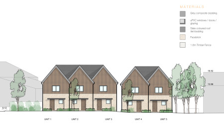 78A STREET ELEVATIONS AND CYCLE STORE DETAILS rev A