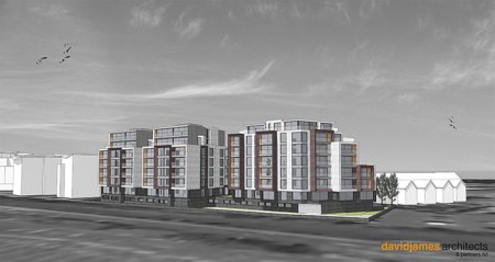 DJA design large apartment scheme Poole 2 min
