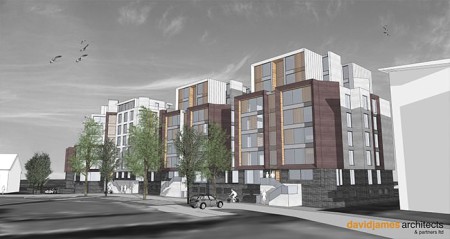 DJA design large apartment scheme Poole 3 min