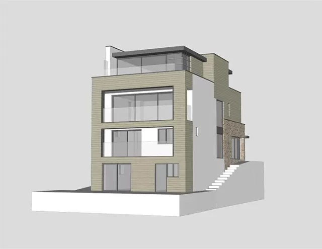 Planning approval for remodel Sandbanks 2 min